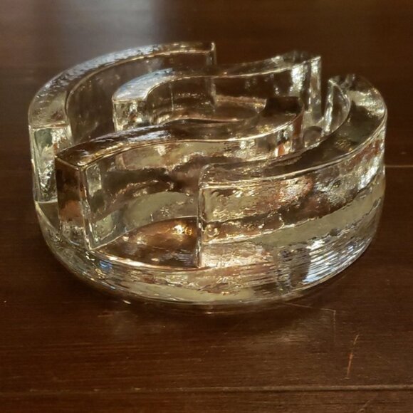 GLASDESIGN by GeorgShütte Glass Teapot Warmer - Germany MCM/VTG - Picture 5 of 9